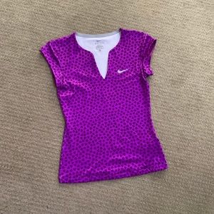 Nike training running t-short purple